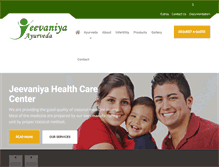 Tablet Screenshot of jeevaniya.com